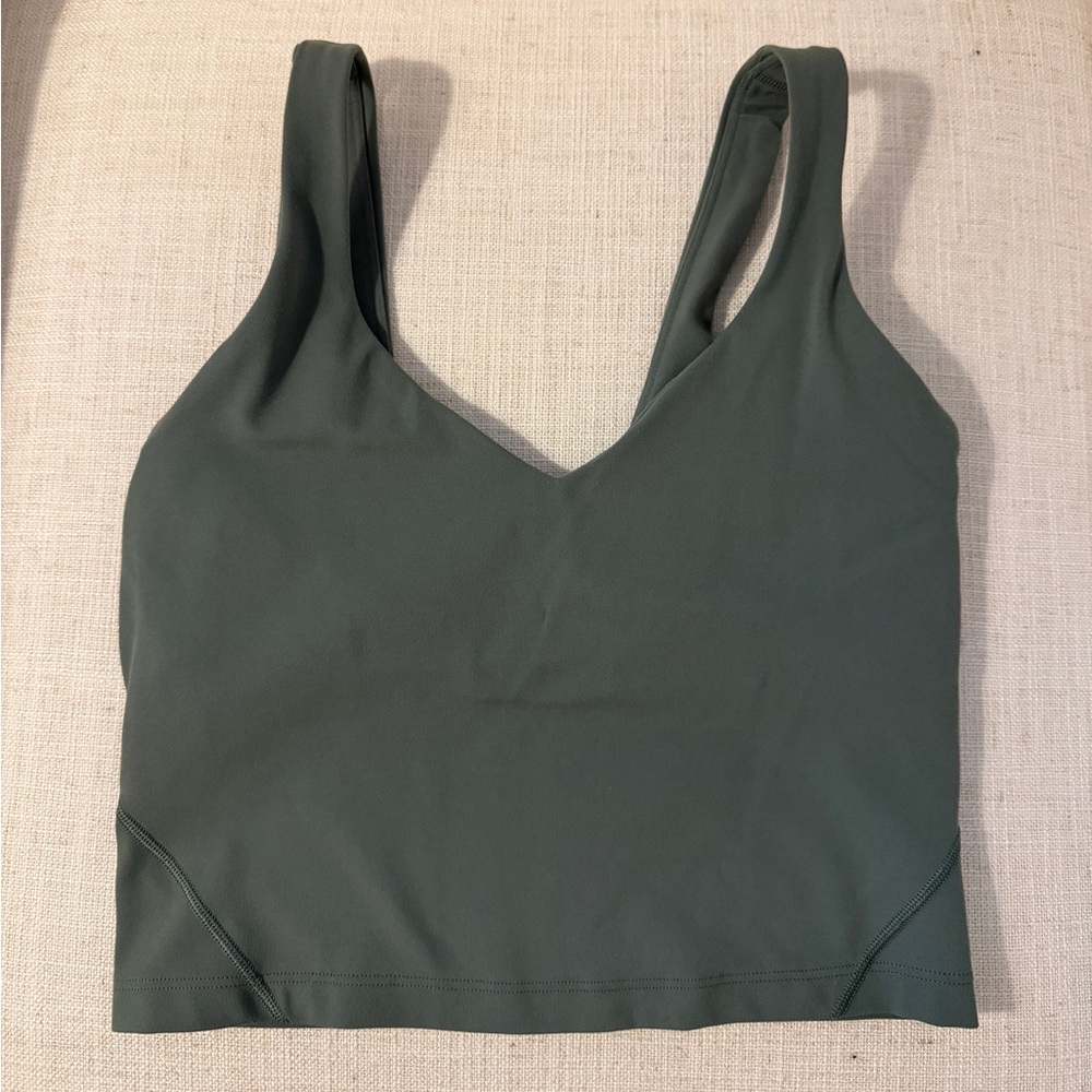 Lululemon Align A/C Tank Top. Green Eucalyptus. Size 4